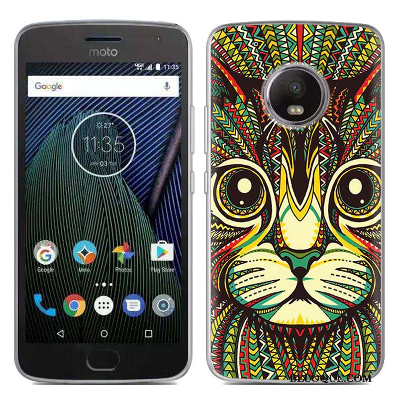 Moto G5 Fluide Doux Peinture Téléphone Portable Coque De Téléphone Nouveau Étui