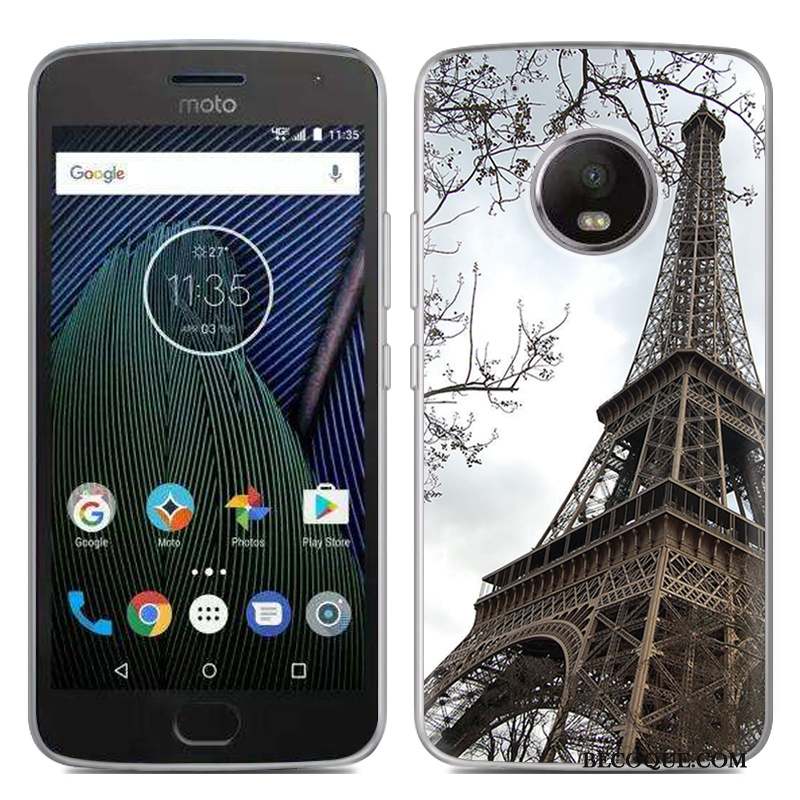 Moto G5 Fluide Doux Peinture Téléphone Portable Coque De Téléphone Nouveau Étui