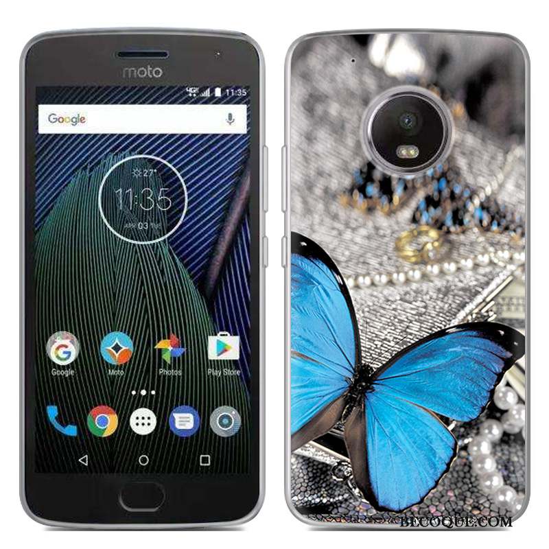 Moto G5 Fluide Doux Peinture Téléphone Portable Coque De Téléphone Nouveau Étui