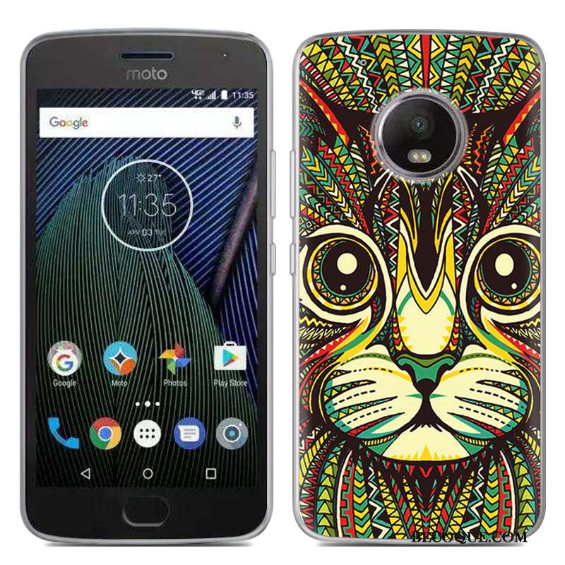 Moto G5 Plus Offre Spéciale Créatif Téléphone Portable Silicone Coque De Téléphone Étui