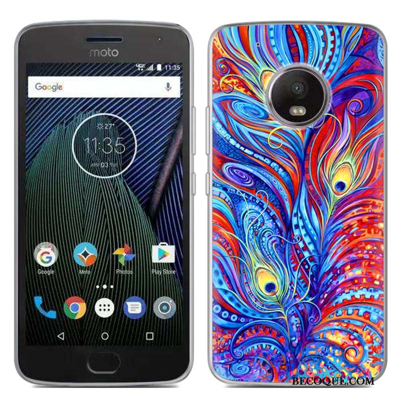 Moto G5 Plus Offre Spéciale Créatif Téléphone Portable Silicone Coque De Téléphone Étui