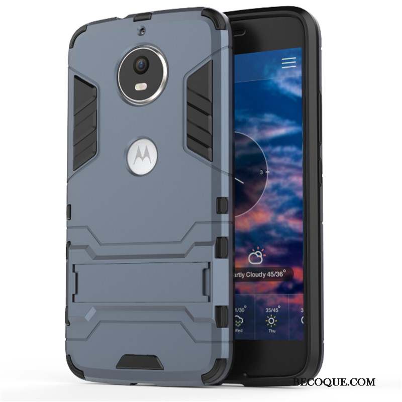 Moto G5 Plus Étui Rouge Coque De Téléphone Incassable Tout Compris Protection