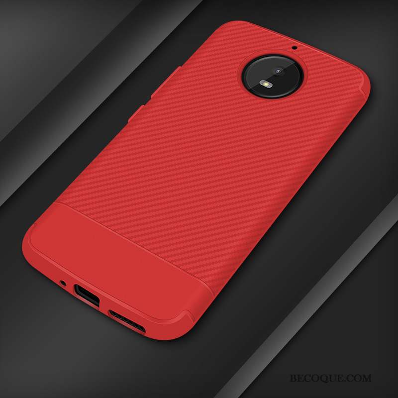 Moto G5s Coque Bleu Protection Personnalité Noir Étui Tout Compris