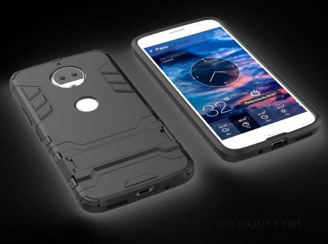 Moto G5s Coque Incassable Tout Compris Bleu Clair Support De Téléphone