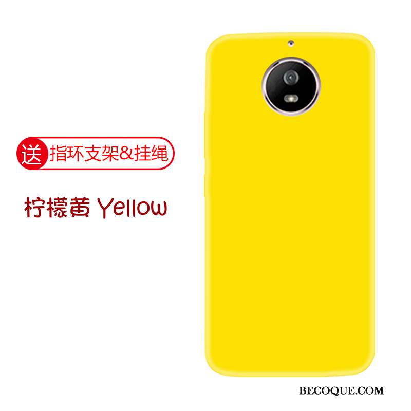 Moto G5s Jaune Tout Compris Bleu Étui Coque De Téléphone Silicone