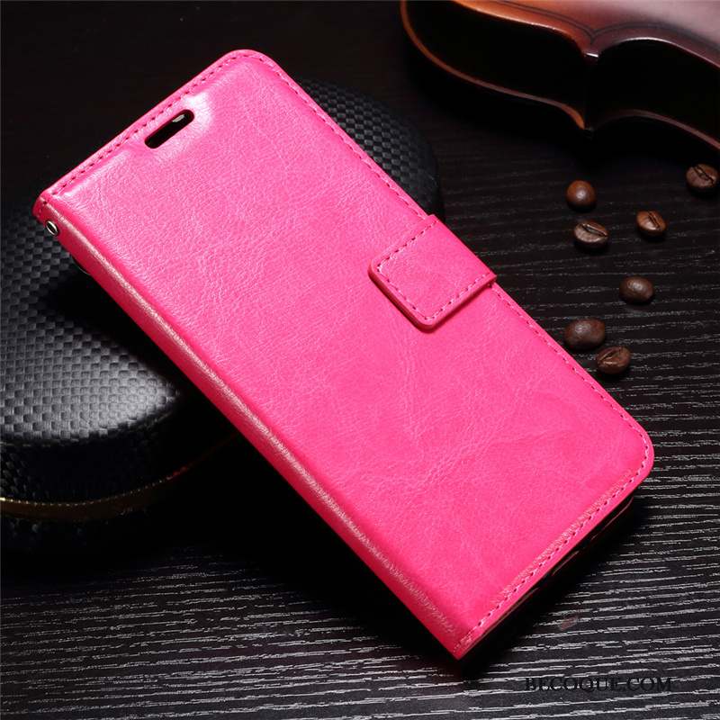 Moto G5s Rouge Clamshell Coque De Téléphone Incassable Étui Étui En Cuir