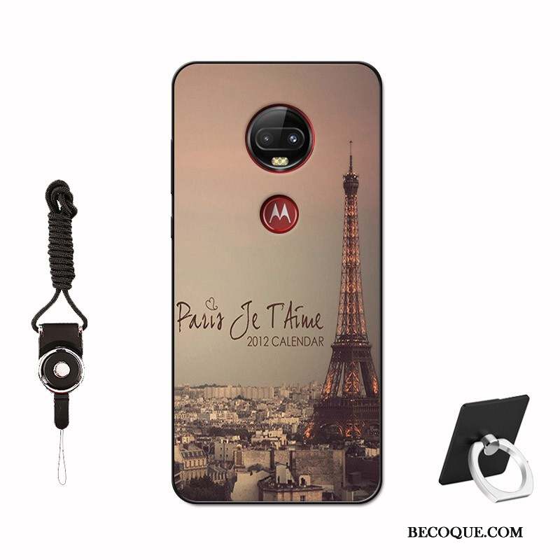 Moto G7 Coque De Téléphone Haute Membrane Étui Téléphone Portable Peinture