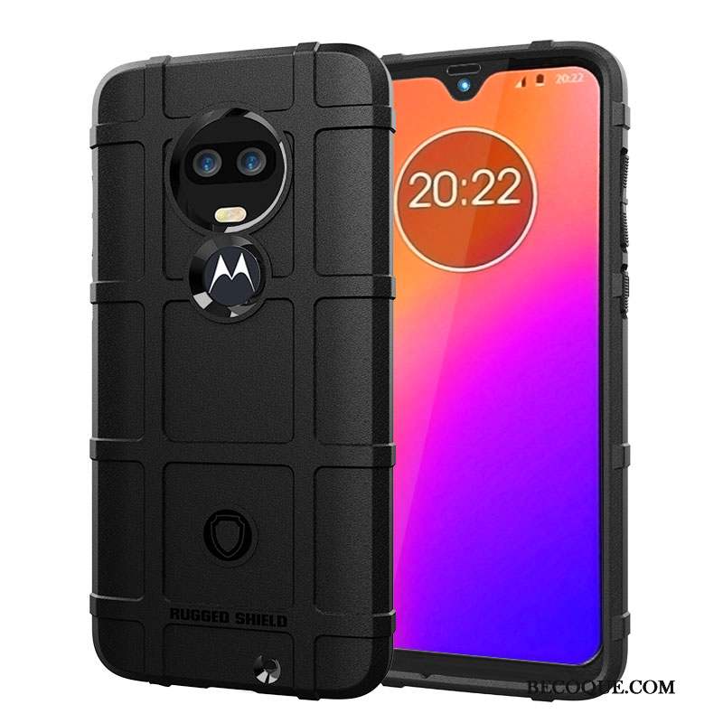 Moto G7 Coque Modèle Fleurie Personnalité Nouveau Protection Trois Défenses Créatif