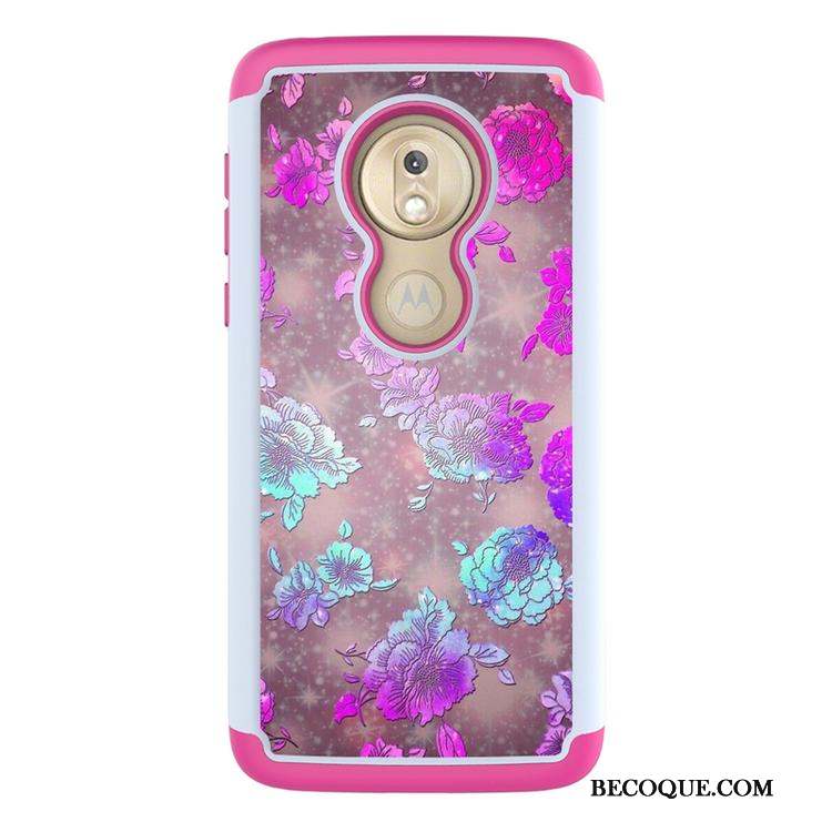 Moto G7 Play Coque Protection Tissu De Téléphone Peinture Tendance