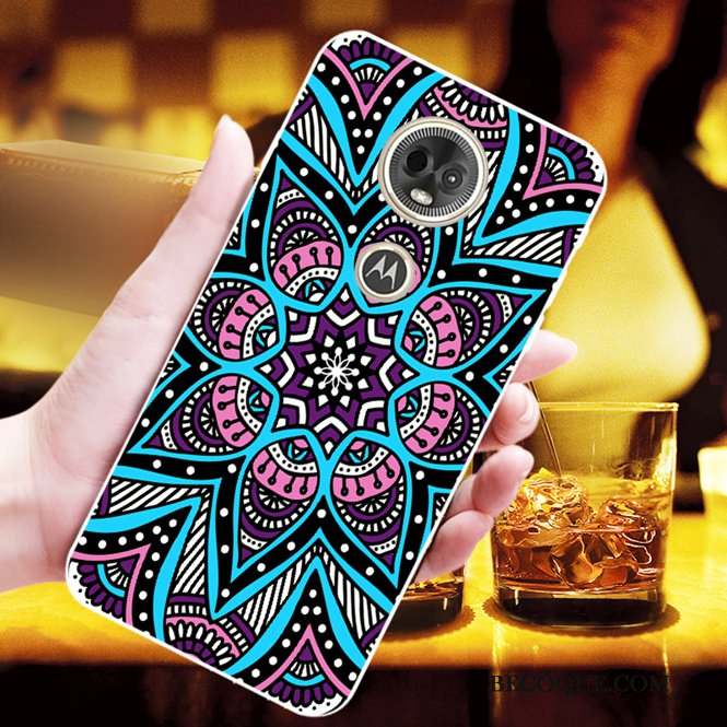 Moto G7 Plus Coque Incassable Mode Charmant Dessin Animé Fluide Doux Personnalisé