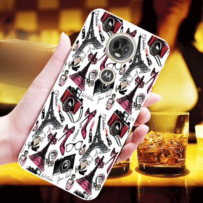 Moto G7 Plus Coque Incassable Mode Charmant Dessin Animé Fluide Doux Personnalisé