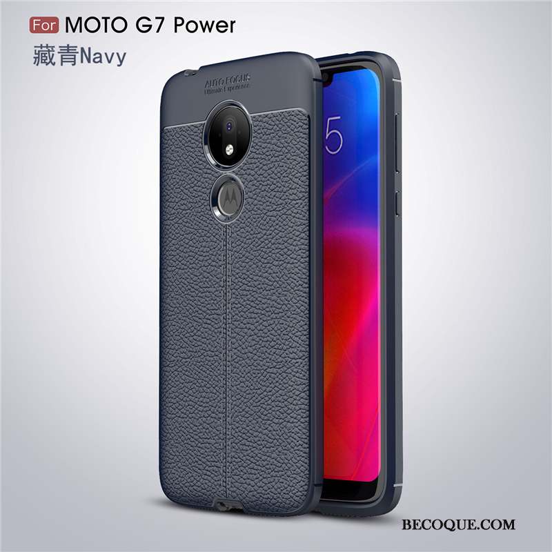Moto G7 Power Coque De Téléphone Tendance Fluide Doux Tout Compris Silicone Nouveau