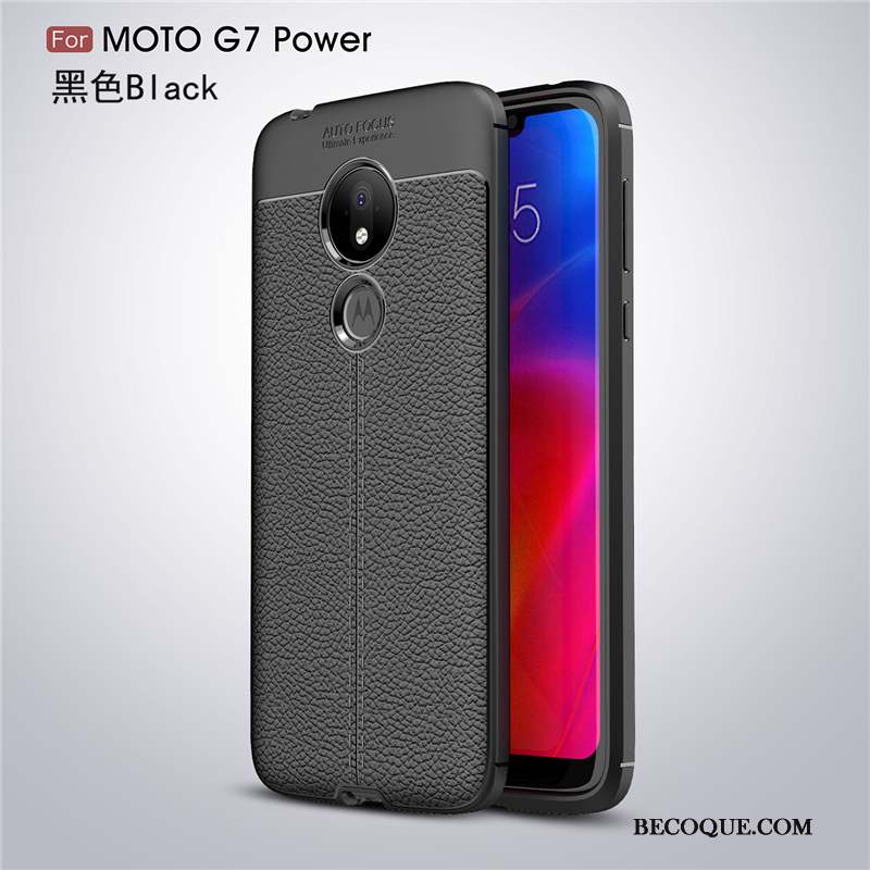 Moto G7 Power Coque De Téléphone Tendance Fluide Doux Tout Compris Silicone Nouveau