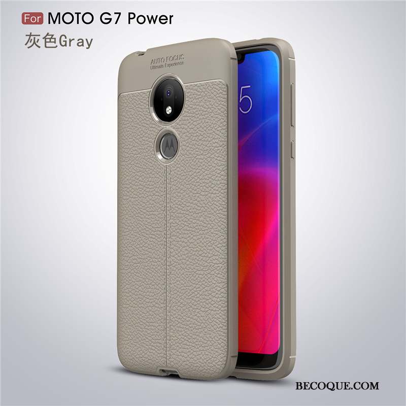 Moto G7 Power Coque De Téléphone Tendance Fluide Doux Tout Compris Silicone Nouveau