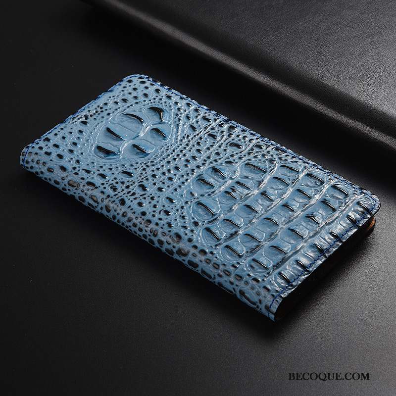 Moto G7 Power Crocodile Coque De Téléphone Incassable Étui En Cuir Téléphone Portable Modèle Fleurie