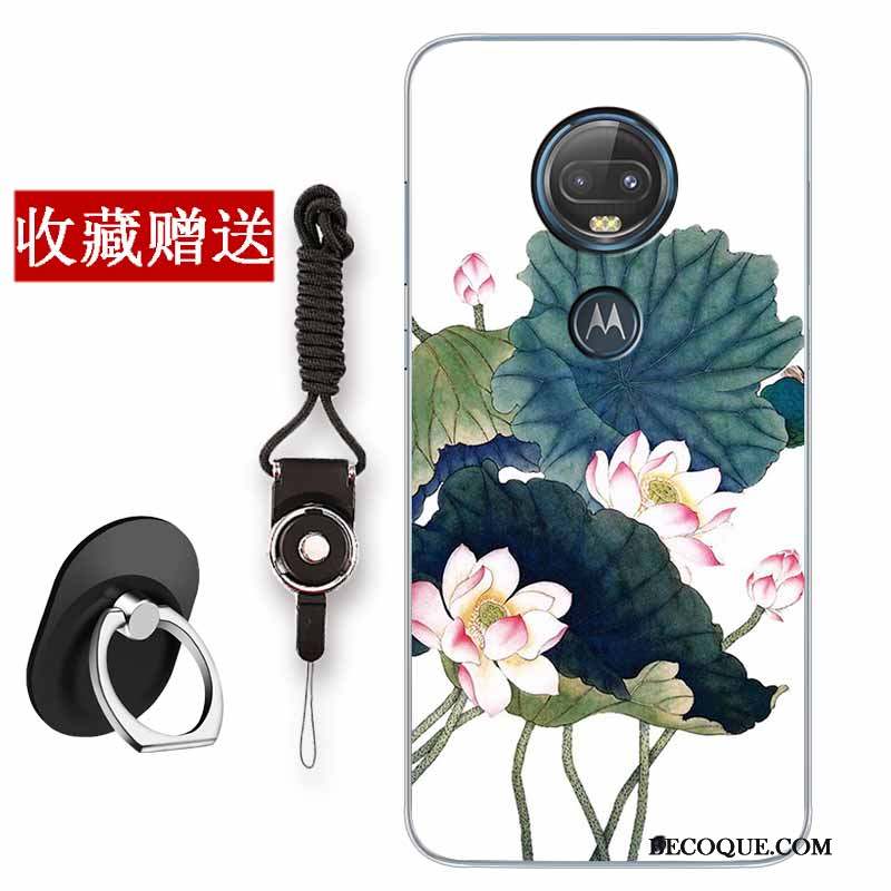 Moto G7 Protection Silicone Tout Compris Incassable Noir Coque De Téléphone