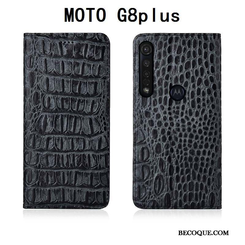 Moto G8 Plus Coque Silicone Téléphone Portable Tout Compris Housse Étui En Cuir Incassable