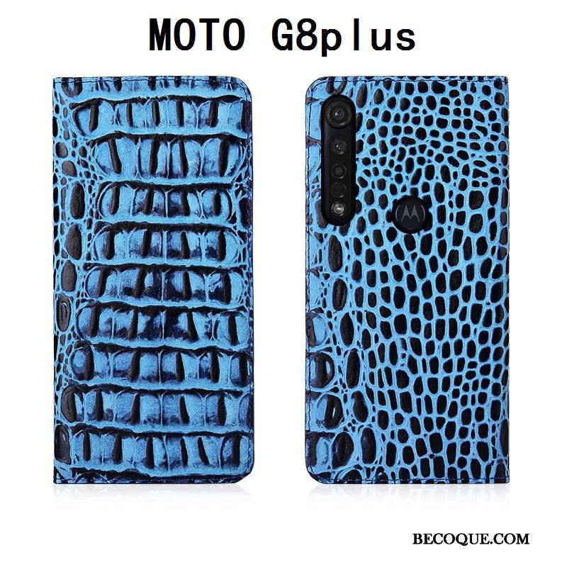 Moto G8 Plus Coque Silicone Téléphone Portable Tout Compris Housse Étui En Cuir Incassable