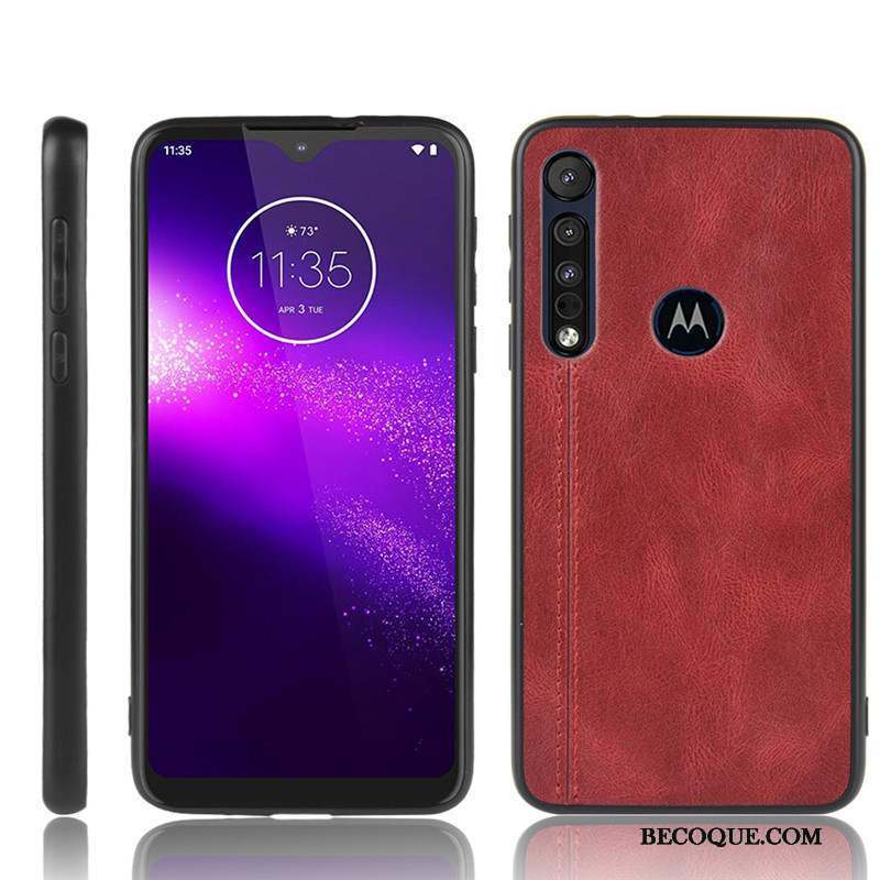 Moto G8 Plus Noir Protection Tout Compris Coque De Téléphone Étui Fluide Doux