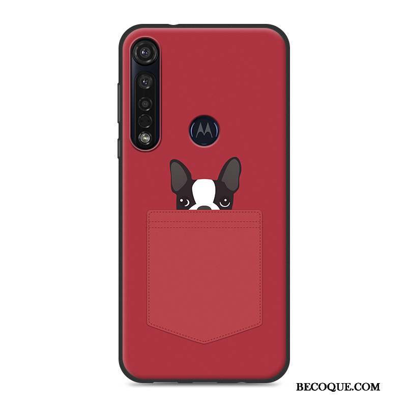 Moto G8 Plus Tout Compris Personnalité Incassable Coque De Téléphone Protection Fluide Doux