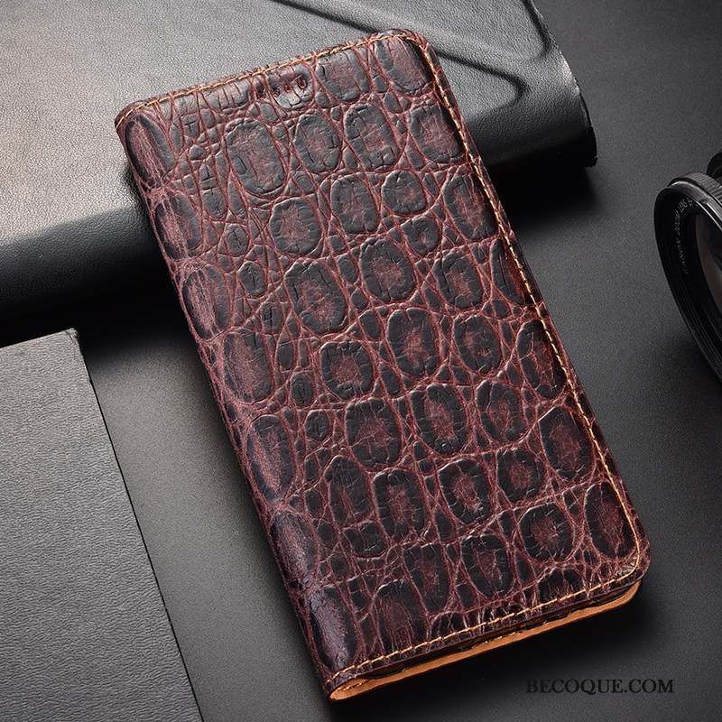 Moto G8 Power Coque Cuir Véritable Modèle Fleurie Protection Housse Étui Tout Compris