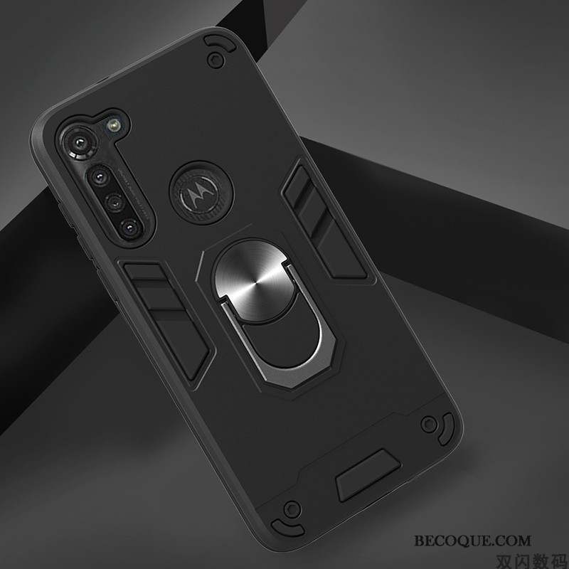 Moto G8 Power Coque De Téléphone Incassable Jaune Tendance Simple Étui