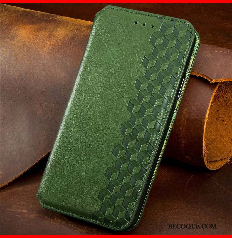 Moto G8 Power Lite Coque Housse Plaid Protection Étui En Cuir Similicuir Ornements Suspendus