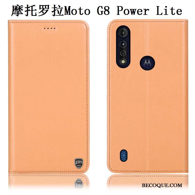 Moto G8 Power Lite Housse Incassable Jaune Coque De Téléphone Modèle Fleurie Protection