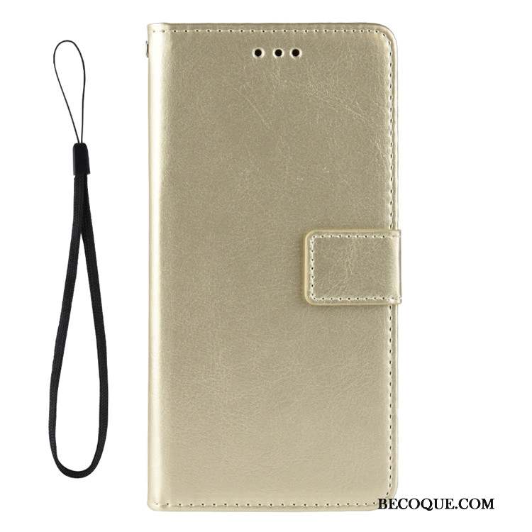 Moto G8 Power Lite Étui En Cuir Or Protection Modèle Fleurie Coque De Téléphone