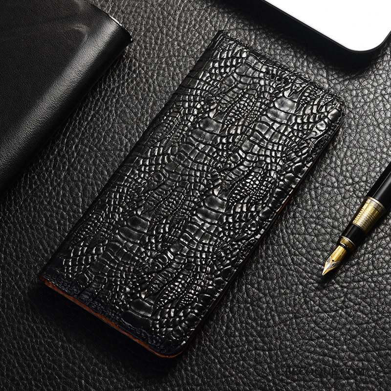 Moto G8 Tout Compris Housse Étui Crocodile Bleu Coque De Téléphone