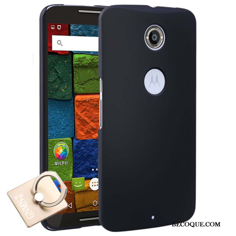 Moto Nexus 6 Incassable Téléphone Portable Coque Délavé En Daim Étui De Téléphone