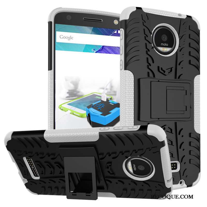 Moto X4 Coque De Téléphone Téléphone Portable Support Violet Modèle Fleurie Protection