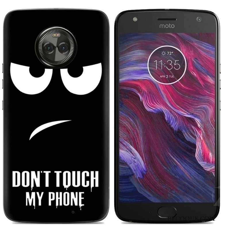 Moto X4 Dessin Animé Multicolore Téléphone Portable Coque De Téléphone Peinture Créatif