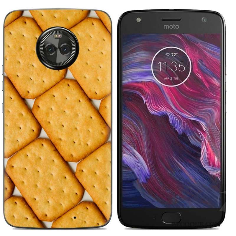 Moto X4 Dessin Animé Multicolore Téléphone Portable Coque De Téléphone Peinture Créatif