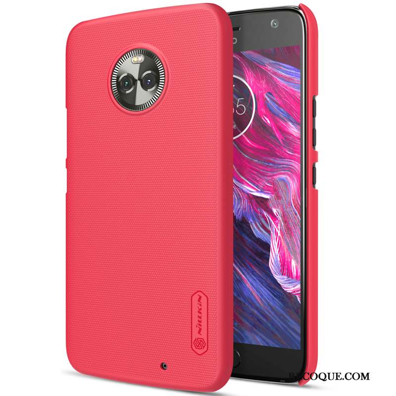 Moto X4 Rouge Protection Coque De Téléphone Difficile Étui Incassable