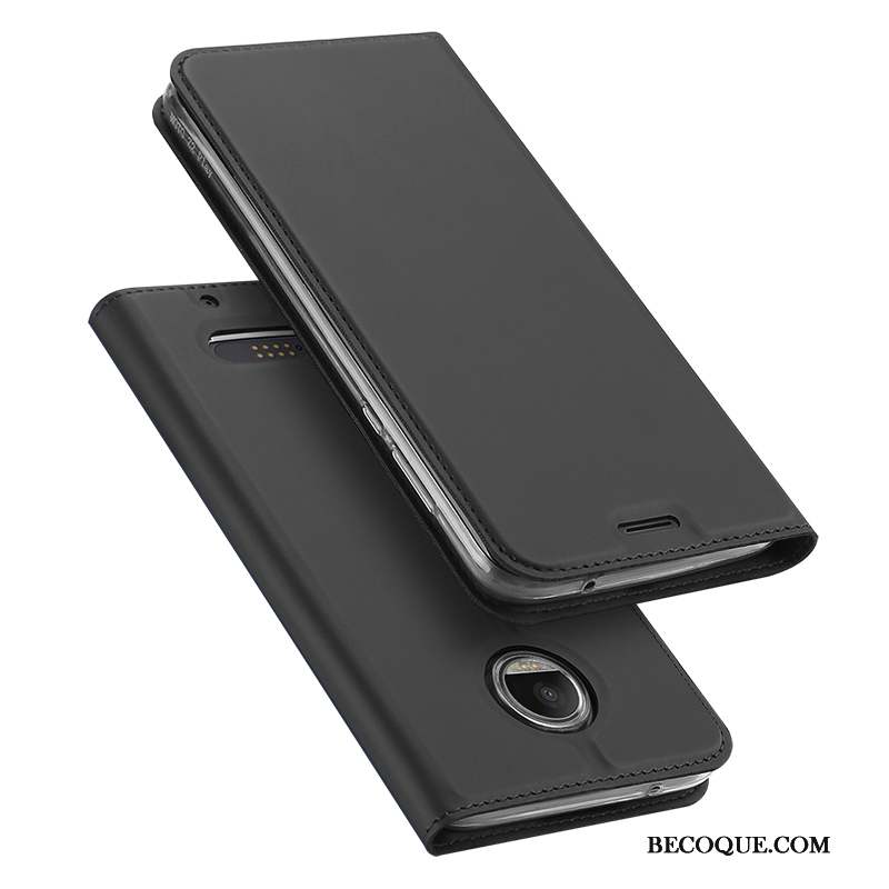 Moto Z 2018 Coque Étui Support Protection Incassable Business Pour