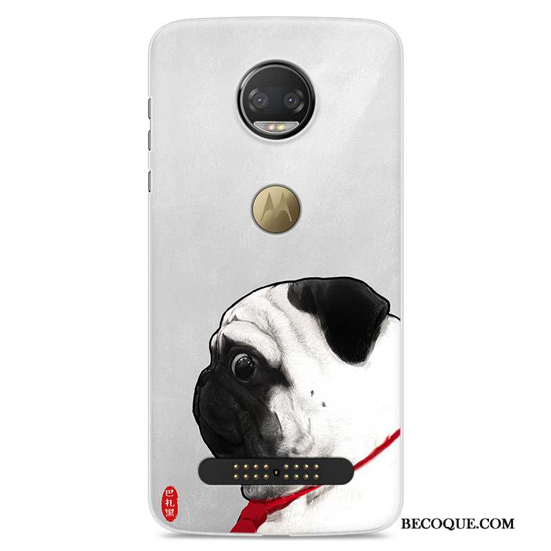 Moto Z 2018 Peinture Protection Incassable Tendance Coque De Téléphone Amoureux