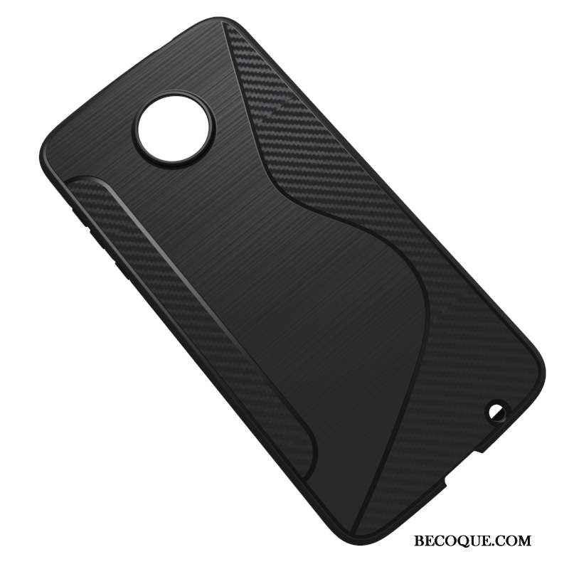 Moto Z 2018 Protection Coque De Téléphone Foncé Fluide Doux Tout Compris Violet