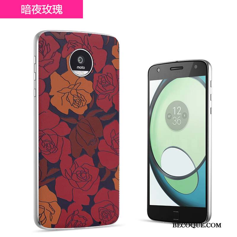 Moto Z Bleu Couvercle Arrière Coque De Téléphone