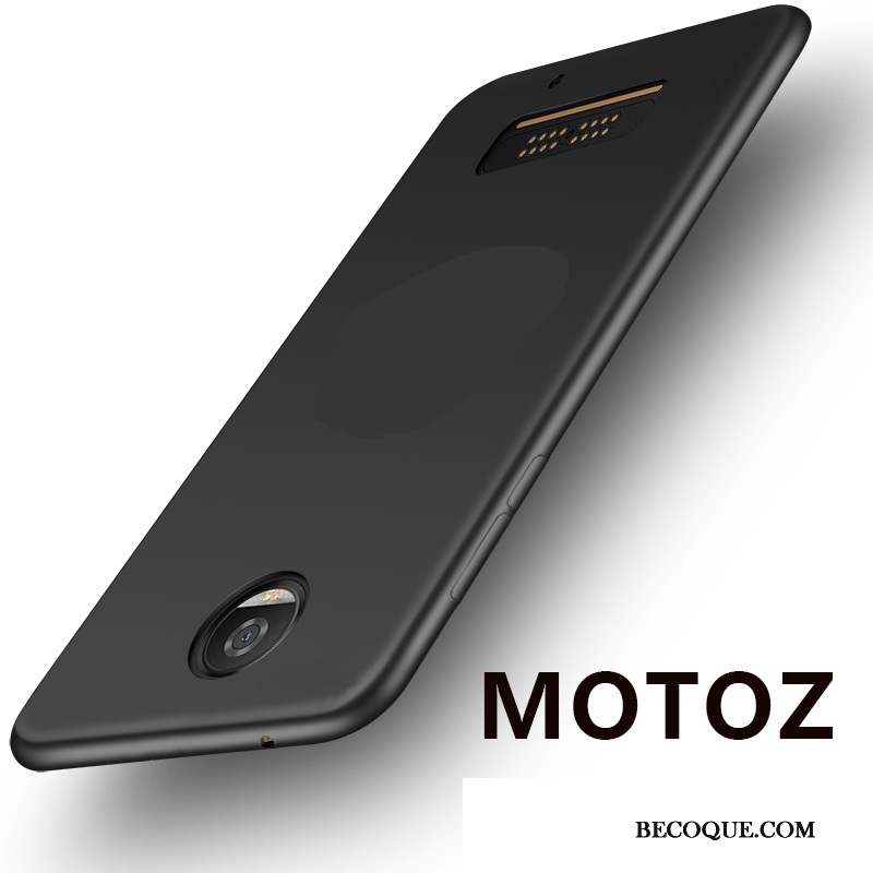 Moto Z Fluide Doux Étui Tout Compris Or Rose Coque De Téléphone Incassable