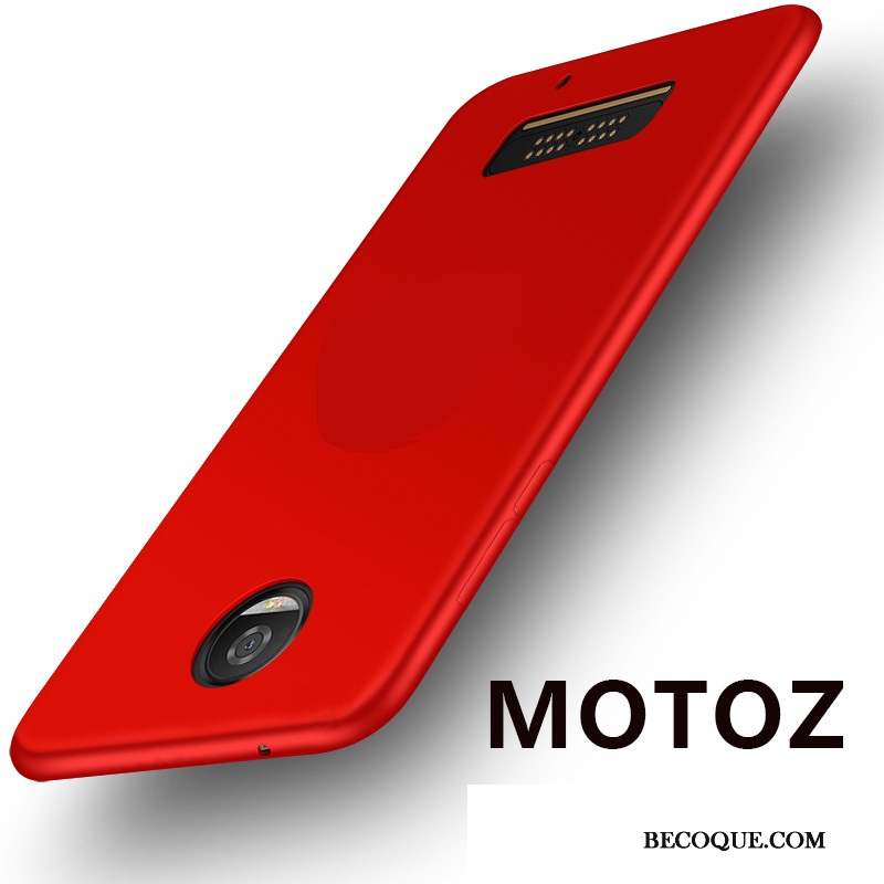 Moto Z Fluide Doux Étui Tout Compris Or Rose Coque De Téléphone Incassable
