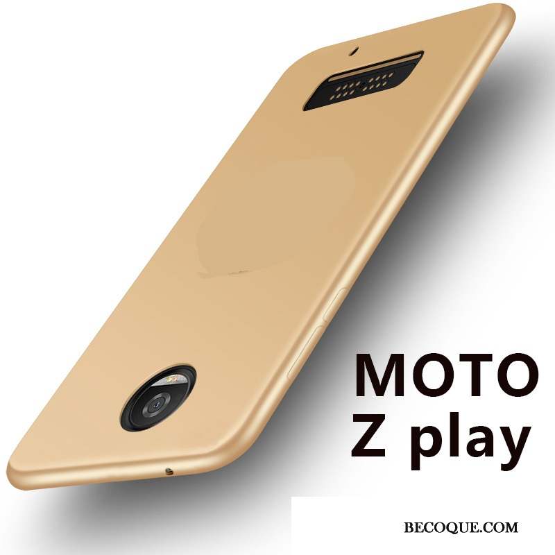 Moto Z Play Protection Coque Fluide Doux Silicone Tout Compris Étui