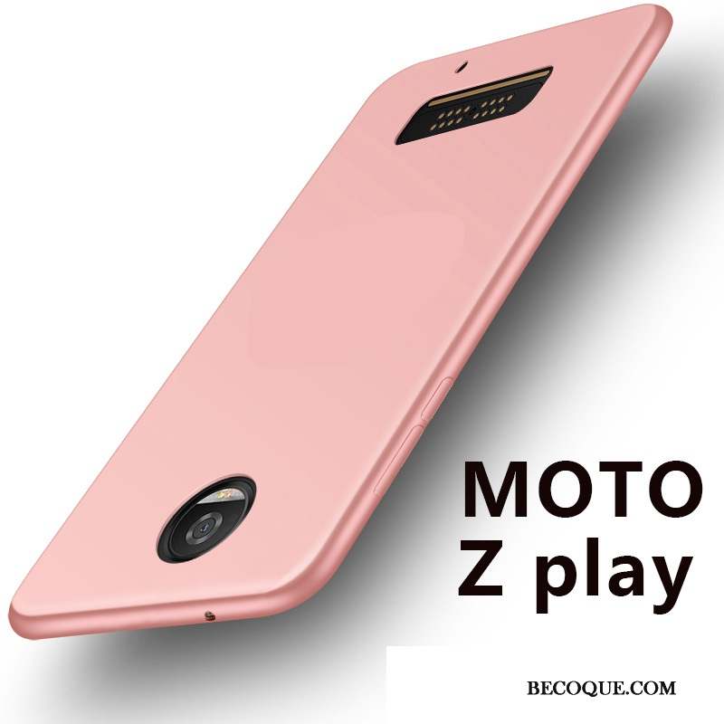 Moto Z Play Protection Coque Fluide Doux Silicone Tout Compris Étui