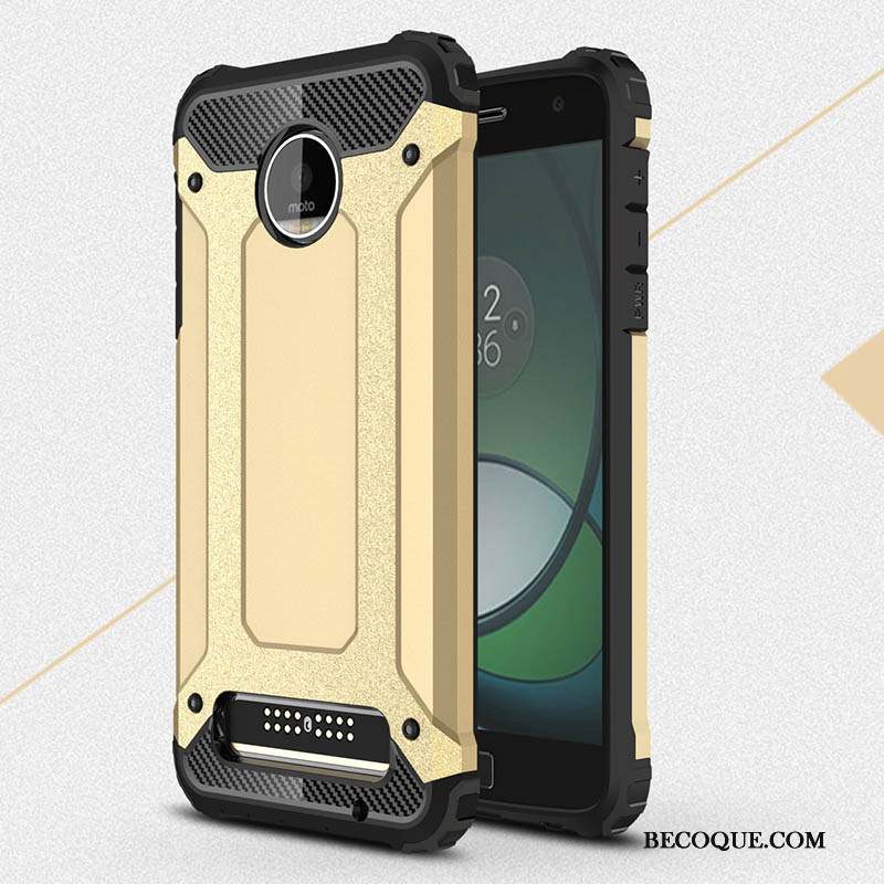 Moto Z Play Étui Rouge Incassable Coque De Téléphone Fluide Doux Tout Compris