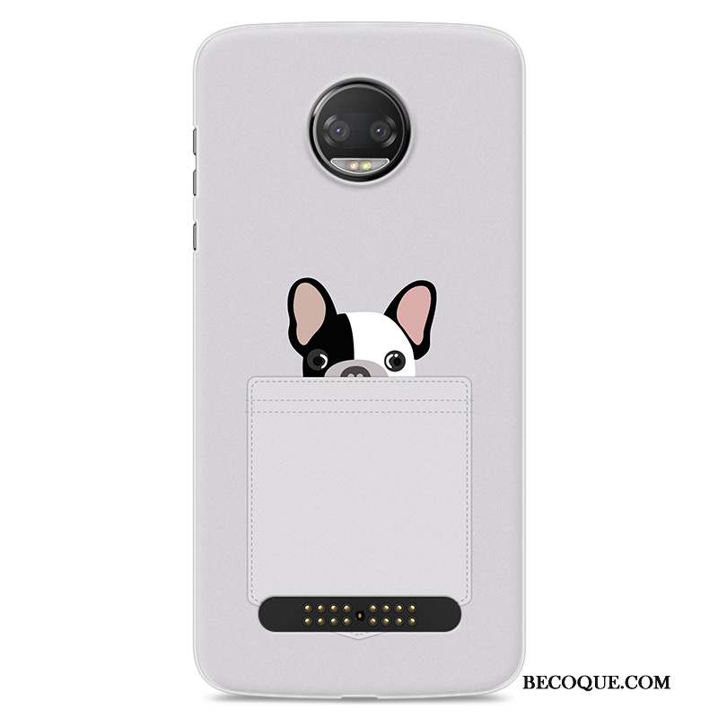 Moto Z2 Force Edition Protection Coque De Téléphone Fleurs Tout Compris Fluide Doux Dessin Animé