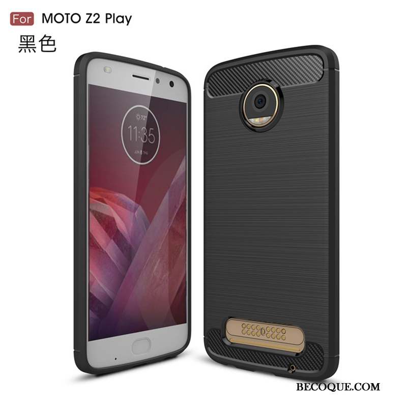 Moto Z2 Play Coque De Téléphone Rouge Protection Tout Compris Incassable Étui