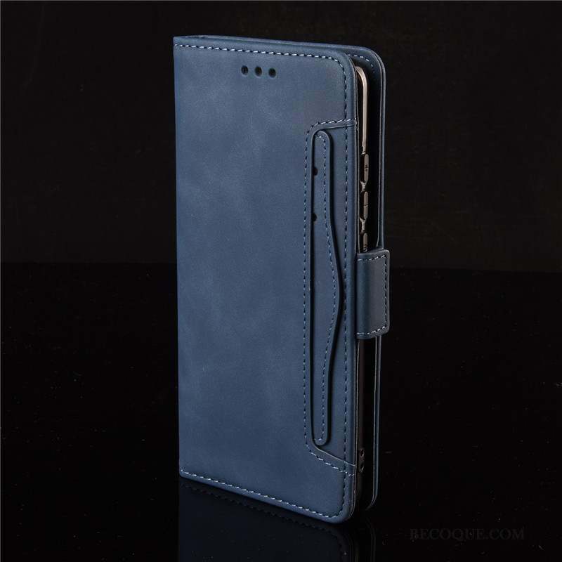 Motorola One Hyper Étui En Cuir Clamshell Protection Rose Coque De Téléphone