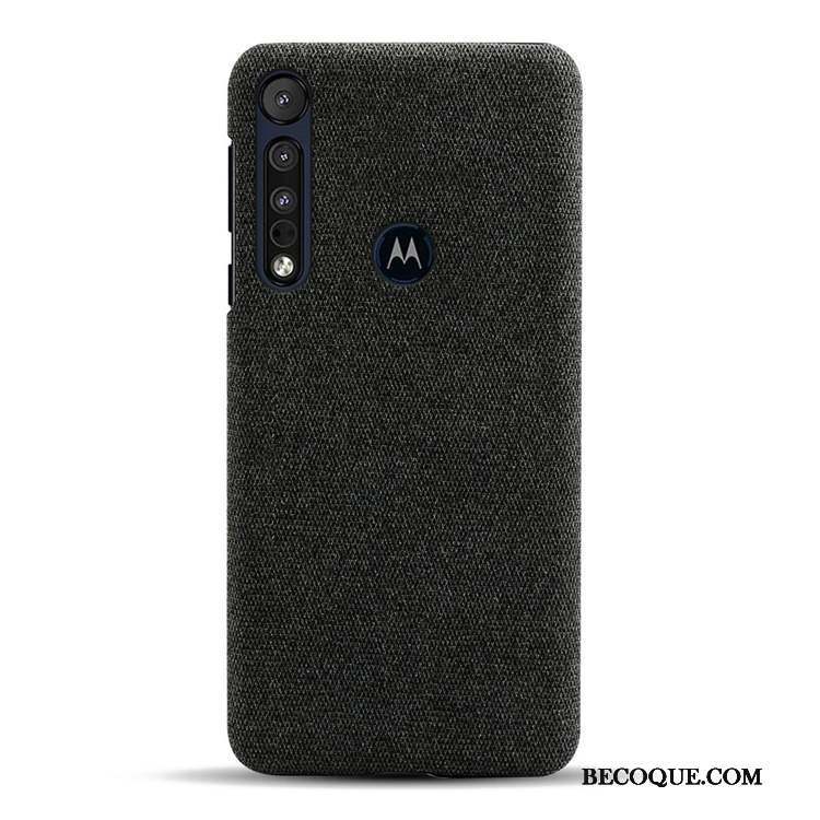 Motorola One Macro Coque De Téléphone Protection Étui Légères Bleu