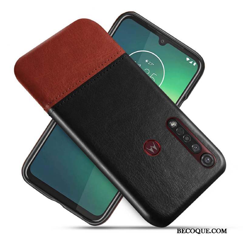 Motorola One Macro Étui Noir Coque De Téléphone Créatif Protection Business