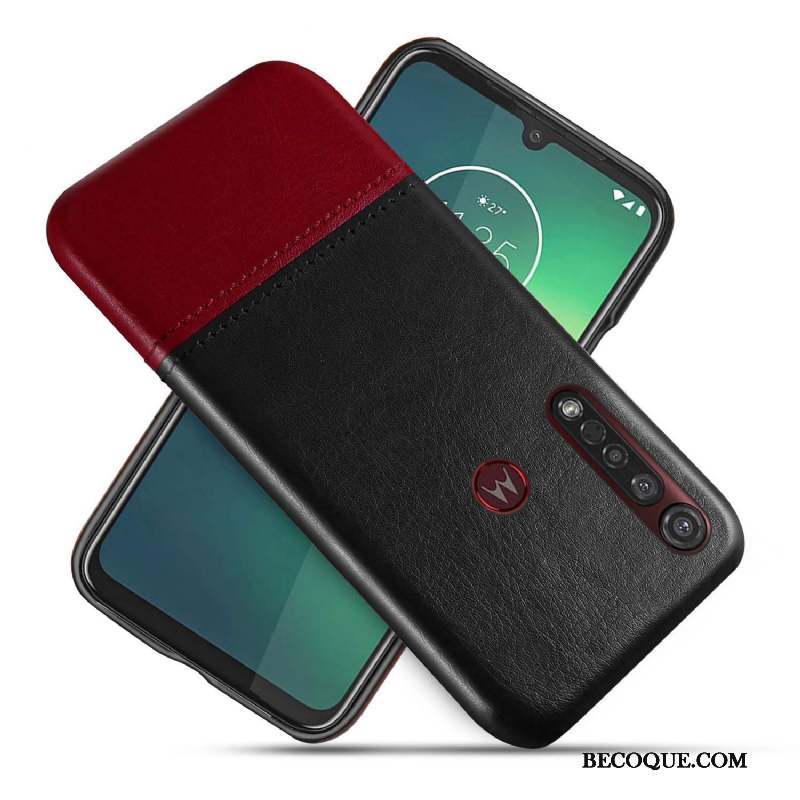 Motorola One Macro Étui Noir Coque De Téléphone Créatif Protection Business